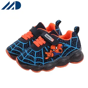New Wholesale Factory Children Shoes With Light Up Kids Sports Sneakers Led Luminous Flash Boy Girls Kids Casual Shoes