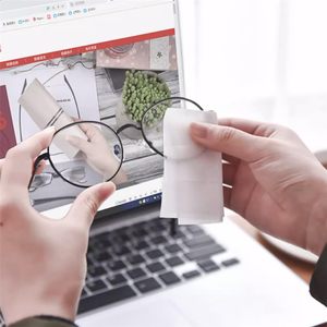 Prix <span class=keywords><strong>moins</strong></span> cher Lingettes de nettoyage pour lunettes de haute qualité Serviette en tissu pour téléphone portable Lingettes anti-buée Lentille Lunettes Écran Lingettes humides - Product Image 2