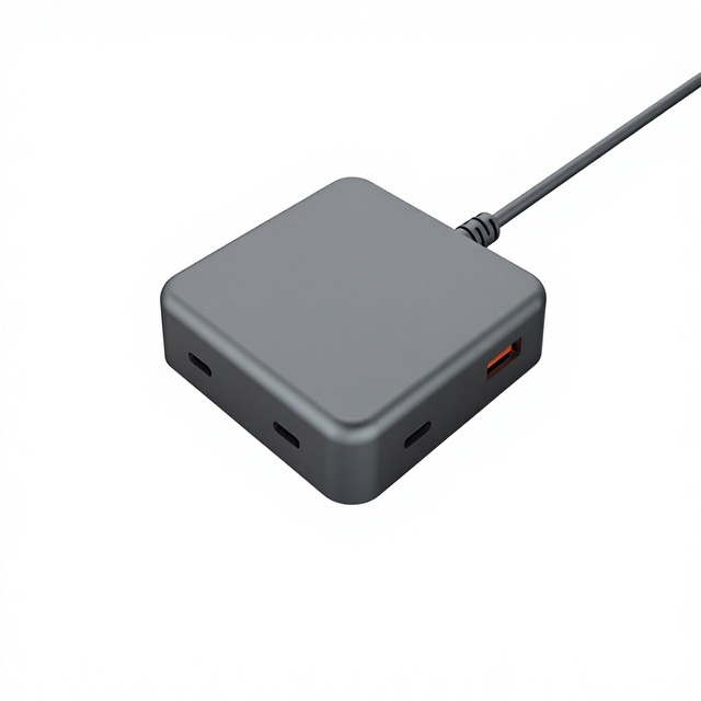 90W 6 in 1 Charger Multi Port USB C PD Charger for Notebook Electronic Products Universal USB C Charger
