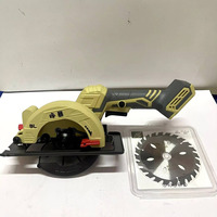 Scie circulaire sans fil 48V sans balais, batterie lithium-ion, coupe-bois, outil électrique professionnel, lame de 140 mm, 53 mm max.