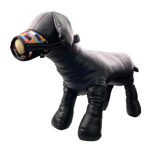 Caliente nueva llegada máscara para mascotas <span class=keywords><strong>bozal</strong></span> de perro de tela transpirable con patrón de impresión eficaz para evitar ladridos y morder - Product Image 5