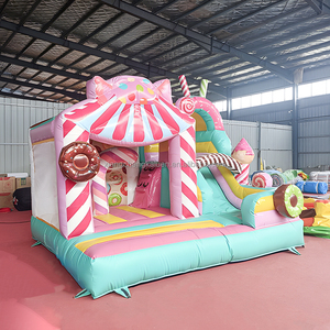 Sản Phẩm Mới Nổ Bền Ngoài Trời <span class=keywords><strong>Inflatable</strong></span> Lâu Đài Trượt Với Giá Cả Cạnh Tranh Trẻ Em Chơi Đồ Chơi Cho Ngoài Trời Trampoline Công Viên - Product Image 5