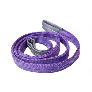 持ち上がることのためのポリエステル管の持ち上がるウェビングのスリングのカスタマイズされた長さ - Product Image 3