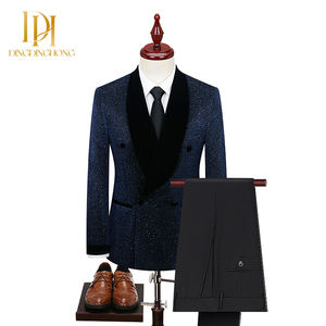 Trajes de escenario brillantes <span class=keywords><strong>para</strong></span> hombre, chaquetas de traje ajustadas de gran tamaño, conjuntos de vestidos de boda y <span class=keywords><strong>disfraces</strong></span> de actuación - Product Image 5