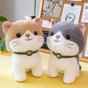 Peluche Personalizado <span class=keywords><strong>de</strong></span> <span class=keywords><strong>Gato</strong></span>, Personaje <span class=keywords><strong>de</strong></span> Anime, Suave, Pequeño, Kawaii, para Niños, Regalo Infantil, Decoración Diaria, Adorno <span class=keywords><strong>de</strong></span> Dibujos Animados - Product Image 3