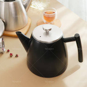 <span class=keywords><strong>Théière</strong></span> en acier inoxydable Tenrey 1200ml <span class=keywords><strong>avec</strong></span> <span class=keywords><strong>infuseur</strong></span> amovible en acier inoxydable pour thé en vrac - Product Image 4