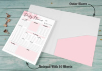 Planificateur hebdomadaire, planificateur mensuel, planificateur quotidien, bloc-notes, carnet de notes, planificateur de planning, carnet de notes, service d'impression personnalisé