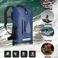 Sac à dos avec logo personnalisé sac de camping imperméable à l'eau bâche sac étanche pliable pour l'extérieur sac à dos étanche