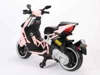 Moto électrique pour enfants Spider 3 roues 12V 4.5AH 380*2 avec gros pneus en caoutchouc, phare LED et musique MP3 USB pour garçons et filles de 3 à 10 ans