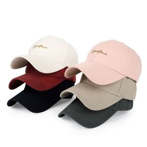 High Quality Hard Top New Arrival <b>Sunscreen</b> Baseball Cap Pattern Letter Embroidery Baseball Caps for Men Women - Product Image 1