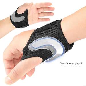 Attelle de soutien du pouce sportive réglable avec stabilisateurs, respirante, pour droitiers ou gauchers, pour hommes et femmes - Product Image 5
