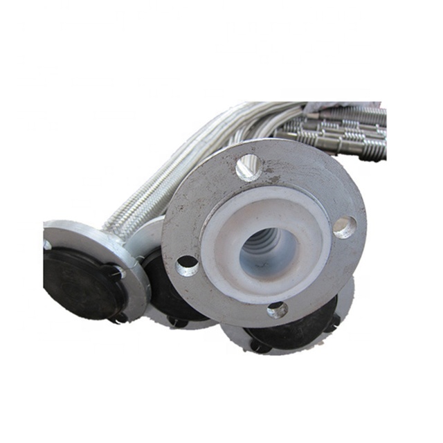 Гибкий плетеный металлический ПТФЭ Шланг для использования в масле из нержавеющей стали 304, завод в Китае