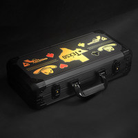 Boîte de rangement pour jetons de poker et cartes de jeu de la marque JIAYI - Texas Chip Storage Box - Fabriquée sur mesure en Chine