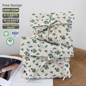 Busta in Cotone Organico Chuanghua con Logo Personalizzato, Stampa Serigrafica e Chiusura a Bottone per Regali di Nozze e <span class=keywords><strong>Accessori</strong></span> d'Abbigliamento - Product Image 5