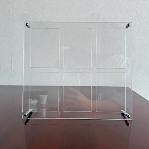 Cadre d'affichage magnétique en acrylique premium personnalisé à 6 emplacements pour cartes Pokémon, vente chaude - Product Image 2