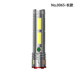 Aluminum Alloy <b>Flashlight</b> 207mm <b>Rechargeable</b> Zoomable Outdoor Led Light - Product Image 5