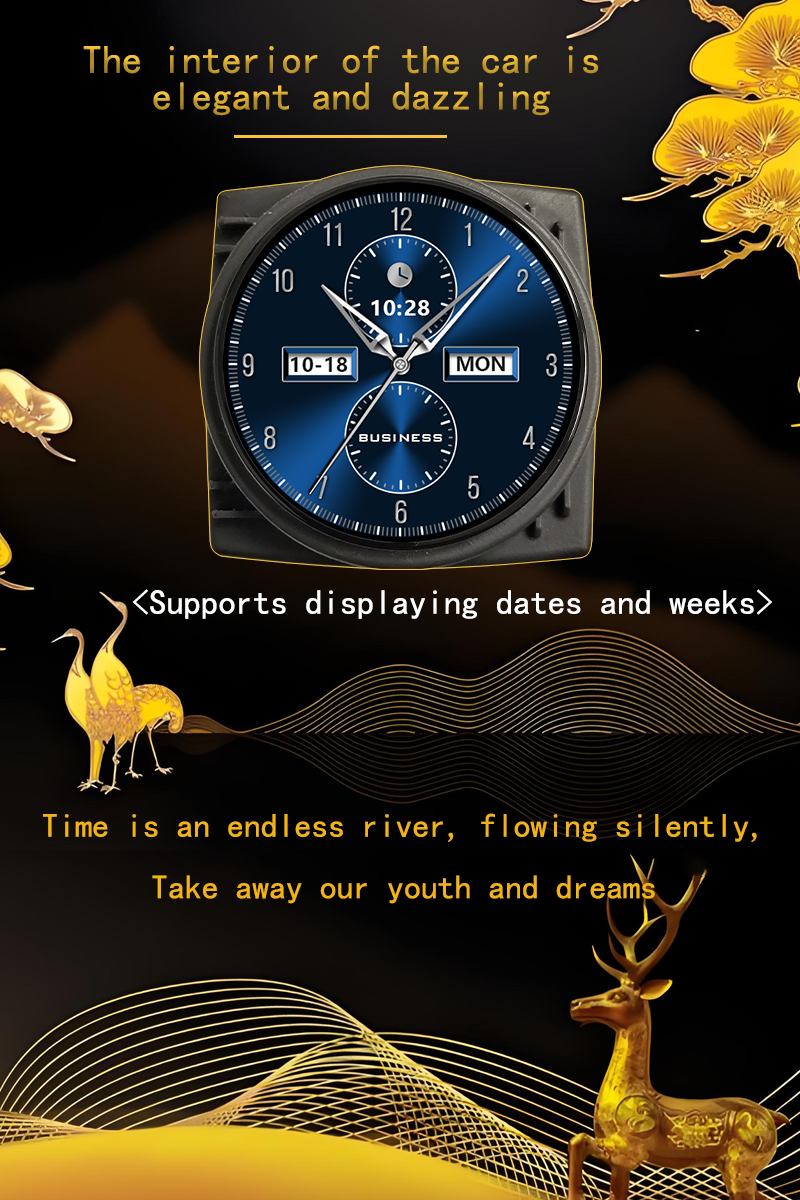 HIOUME Car Clock - Digital Intelligent Stopwatch for Mercedes Benz