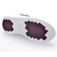 Chaussures de sécurité en microfibre blanche populaire pour chef avec embouts en acier anti-écrasement