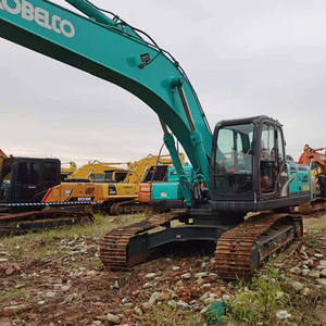 Maquinaria de construcción Kobelco de 25 toneladas, excavadora Kobelco SK250 usada, motor Supe Hino de segunda mano, Kobelco japonés 250 - Product Image 2