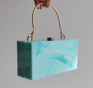 กระเป๋าคลัทช์คริสตัลเรซินทรงกลมหรูหราและอะคริลิคประดับด้วยหินสำหรับผู้หญิงและเด็กผู้หญิง - Product Image 1