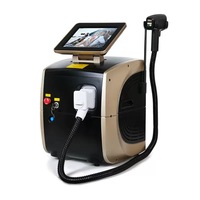 Machine tout-en-un multifonctionnelle de bureau commerciale à trois bandes pour le rajeunissement cutané et l'élimination des tatouages des sourcils, compatible ABS CN