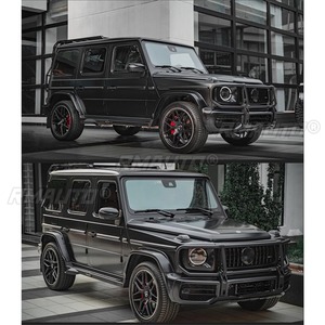 Pour Mercedes-Benz G500 G63 G350 G350D G400D 2018-2022 Accessoires Auto : Marchepieds Latéraux à Double Sortie d'Échappement, Barres de Protection Latérales, Kit Carrosserie Inférieur - Product Image 3