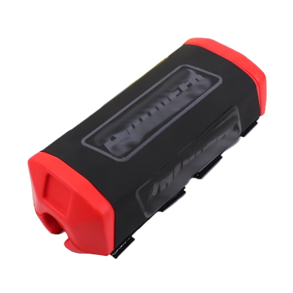 Nouveau Cuir Pro Noir en Coton Rouge