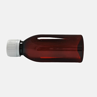 Bouteille en plastique PET de 150 ml avec bouchon à vis |   Fabricant en gros |   Usine GMP |   Bouteille en PET pour médicaments liquides, sirop contre la toux