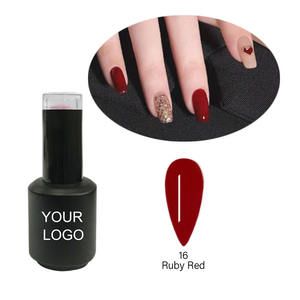 Logotipo personalizado de fábrica Esmalte de uñas vegano Gel Uv Colores personalizados Oem Gel Modelones Esmalte de uñas - Product Image 4