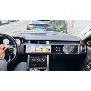 15,5 "1920*1080 Android 13 автомобильный радиоприемник для Range Rover Vogue L405 2013-2017 с двумя экранами, новый дизайн, развлекательная система