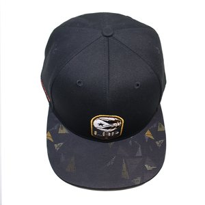 来样定做刺绣标志男女通用平板运动帽Gorras批发时尚嘻哈回弹帽 - Product Image 4