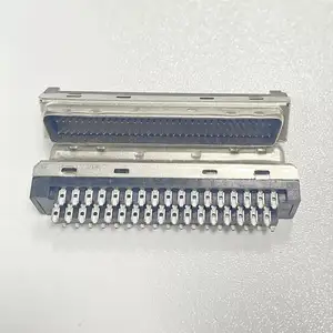 SCSI 68ピンコネクタオスストレートソクラータイプSCSIコネクタ68ピンケーブル用 (パンク)
