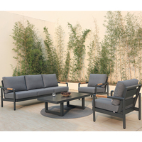 OSMEN Tamarama mobilier d'extérieur canapé de salon ensemble de 5 pièces