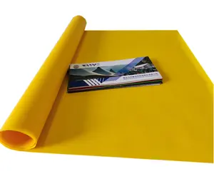 PVC סכין מצופה מתנפח ויניל 500GSM בד עבור מתנפח צהוב ברווז