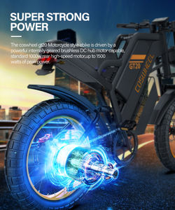 UE US Royaume-Uni en stock Coswheel GT20 vélo électrique de ville vélo électrique approvisionnement d'usine 20 pouces gros pneu vélo grande batterie 1500W Ebike - Product Image 2