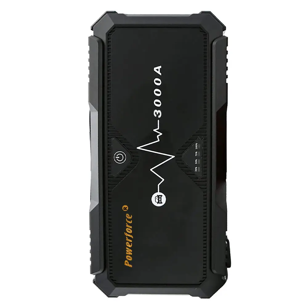 3000Aカージャンプスターター始動装置22000mAh12VパワーバンクPD60wポータブル緊急カーブースター自動車充電器ジャンプスタート