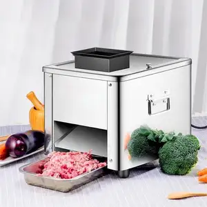 Hochleistungs-Tischplatte elektrische gewerbliche rostfreie Fleischschneidemaschine für die Küche