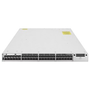 สวิตช์เครือข่ายแบบโมดูลาร์รุ่น Original Enterprise Switch C9300-24S-E 24 พอร์ต SFP อัปลิงค์แบบ Layer 3 Network Essentials สำหรับการเชื่อมต่อแบบ Stacked - Product Image 1