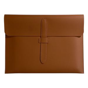 Waterproof A4 PU Leather Document Folder with Custom Logo Professional File Organizer for Business or Welcome Gifts - Product Image 2