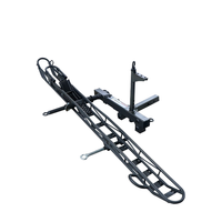 Support de moto arrière pliable en acier robuste à fixation sur attelage – Offre Spéciale