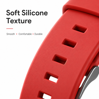 Tali Jam Tangan Silikon Lembut Lepas Cepat dengan Konektor Logam dan Gesper Pin untuk Google Pixel Watch 45mm 1 2 3 4 Tali Pengganti