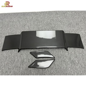 สปอยเลอร์หลังคาร์บอนไฟเบอร์แบบแห้ง รุ่น W464 G63 B Style สำหรับรถยนต์ Mercedes Benz G-class W464 G55 G500 G63 ปี 2019-2024 - Product Image 5