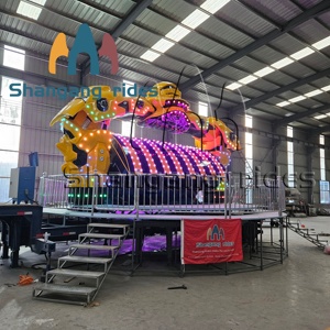Manège <span class=keywords><strong>RoboCop</strong></span> Sci-Fi 16 places, équipement de rotation extrême, éclairage RVB, attraction de parc d'attractions - Product Image 2