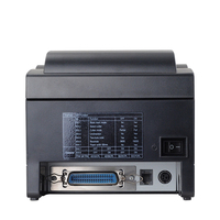 Impresora Térmica de Matriz de Puntos Mini Xprinter de 76 mm XP-7645III 4.5 líneas/s 203DPI con Interfaces USB/Serie/Paralelas/LAN para Uso en Oficina