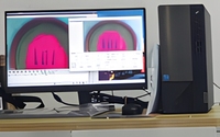 NHD-II-16 testeur équivalent à cône pyrométrique automatique avancé avec angle de vision polychrome pour un test de température fiable