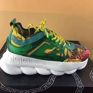 High Quality Luxury Shoes Dropshipping Versache Chain Reaction Chunky Shoes Woman's Fashion Sneakers Designer Shoes Men - Product Image 4