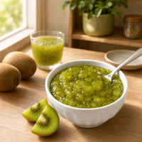Lotlong Fabriek Leverancier Kosteneffectieve Pure Fruit Kiwi Purée Jam voor Horeca & Huishoudelijk Commercieel Gebruik