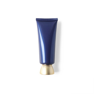 Envase de Plástico Azul Brillante de 100 ml para Crema Solar, Envase Cosmético para Crema o Loción, Tubo para Cuidado de la Piel con Tapa de Rosca - Product Image 2