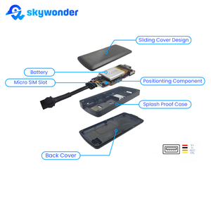 SKYWONDER H9 4G <strong>GPS</strong> <strong>Tracking</strong> Device ACC Detection Real-<strong>Time</strong> <strong>Tracking</strong> Waterproof GLONASS Android APP Support for Car Motorcycle - Product Image 2