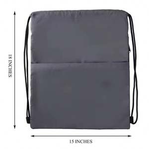 <b>Drawstring</b> Bags Sports Gym <b>Backpack</b> Pull String <b>Backpacks</b> Cinch Tote Bag - Product Image 2